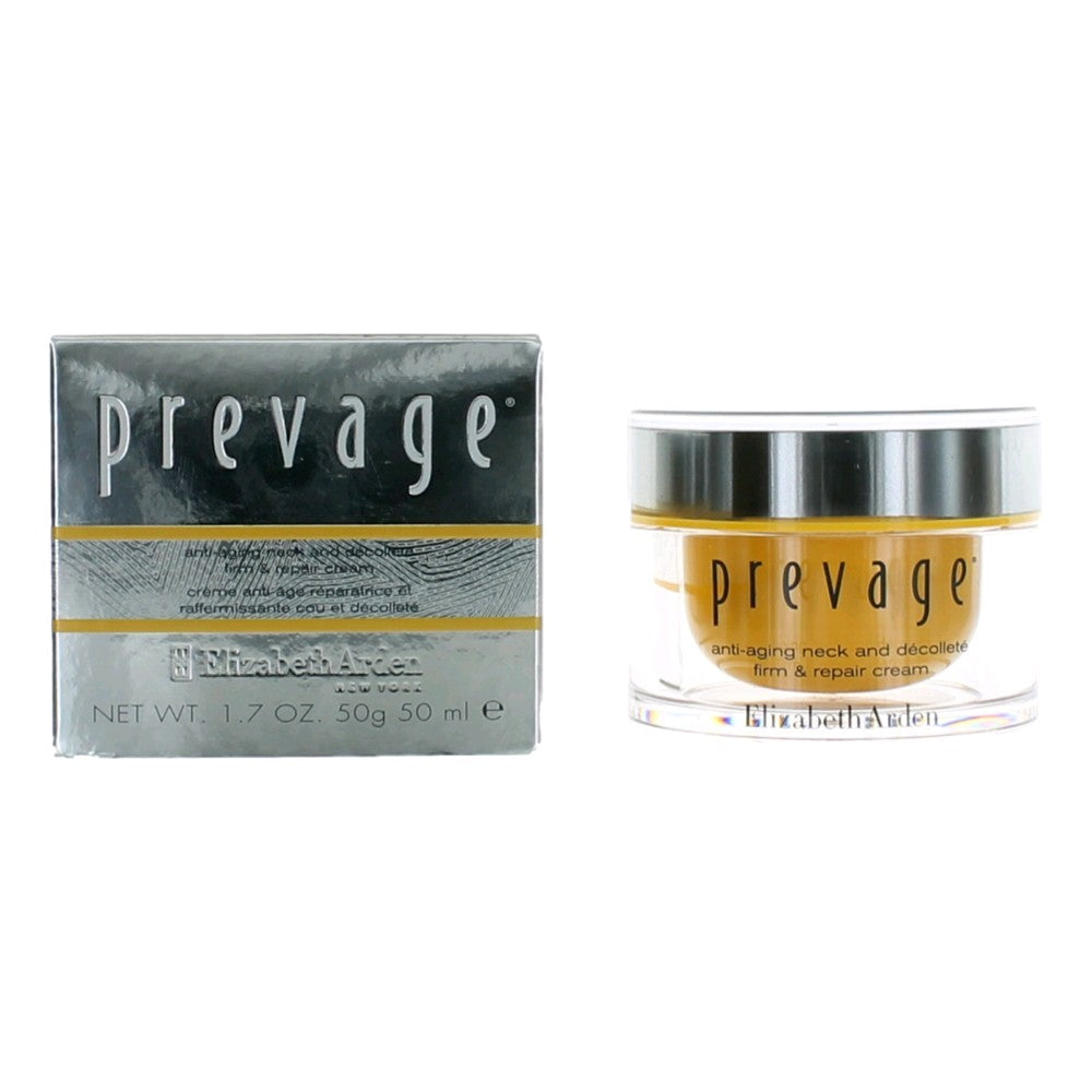 Prevage by Elizabeth Arden, 1.7 oz Anti Aging Neck And Decollete Firm and Repair Cream for Women