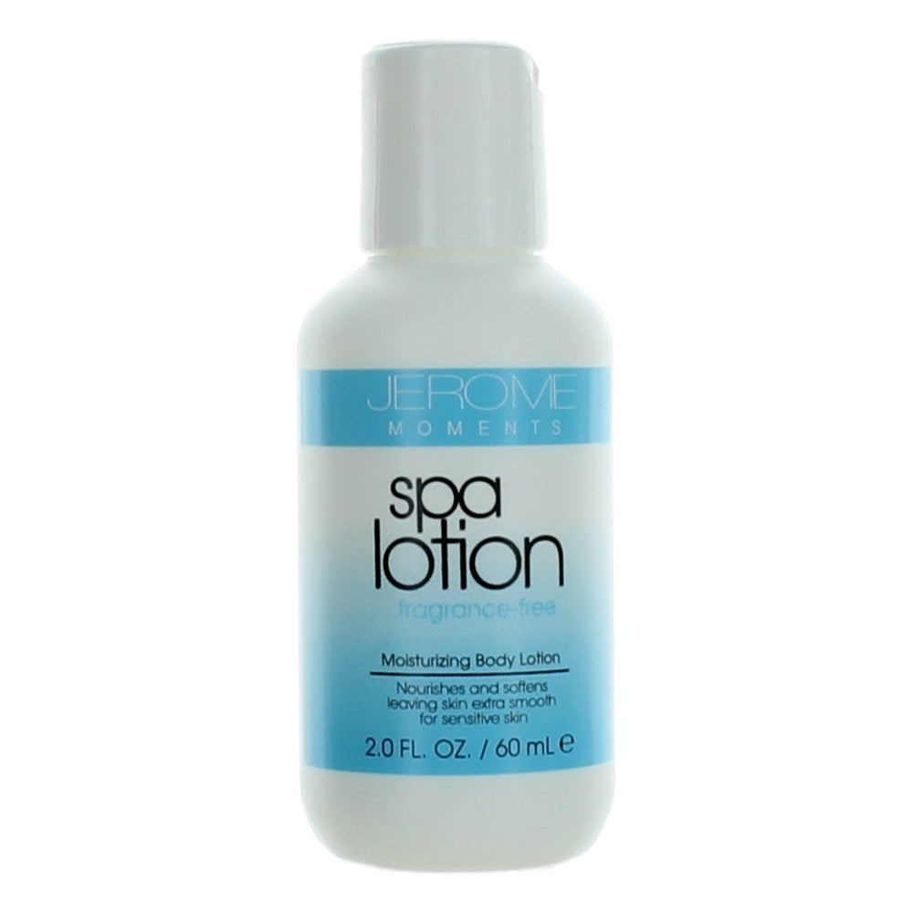Spa Lotion Fragance Free By Jerome Moments, 2 oz Body Lotion for Women
