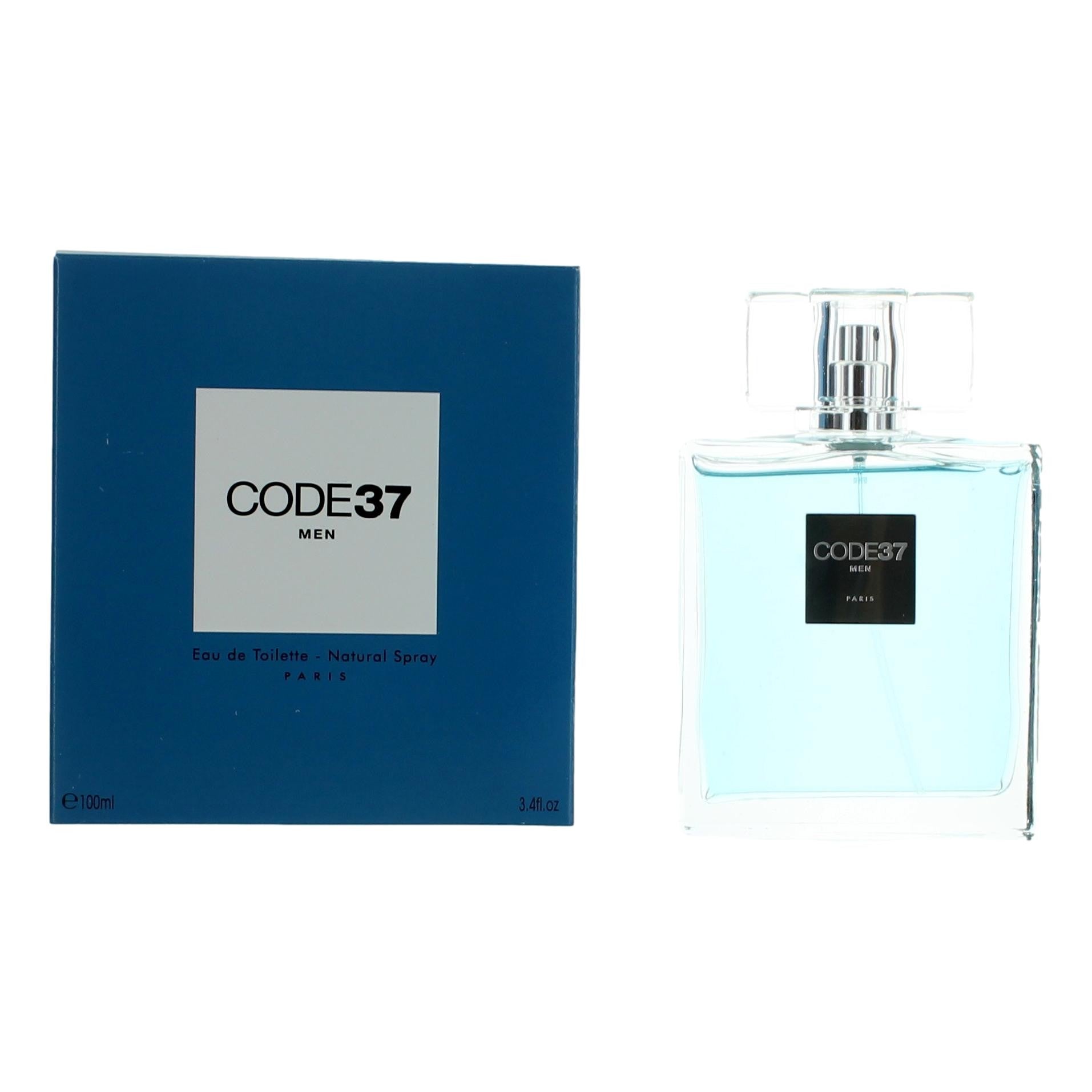 Code 37 by Karen Low, 3.4 oz Eau De Toilette Spray for Men
