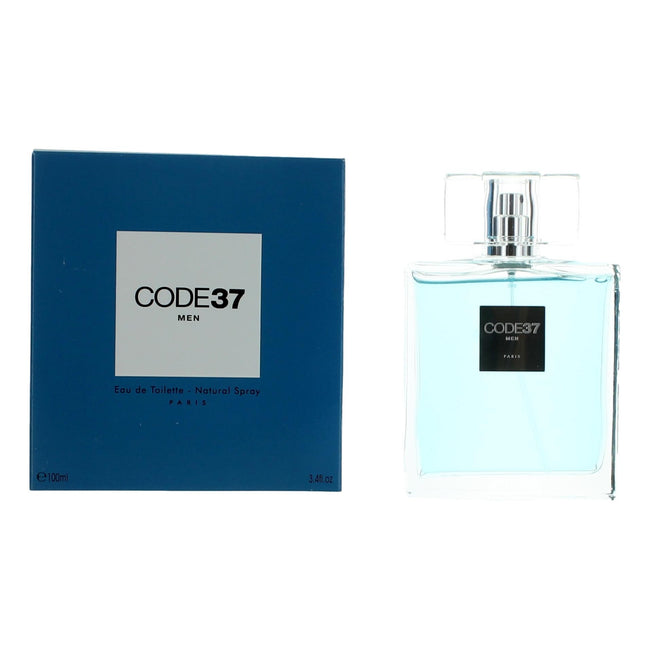 Code 37 by Karen Low, 3.4 oz Eau De Toilette Spray for Men