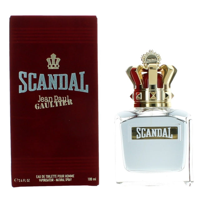 Scandal by Jean Paul Gaultier, 3.4 oz Eau De Toilette Spray for Men