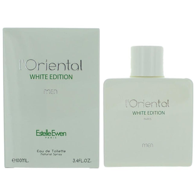 L'Oriental White Edition by Estelle Ewen, 3.4 oz Eau De Toilette Spray for Men