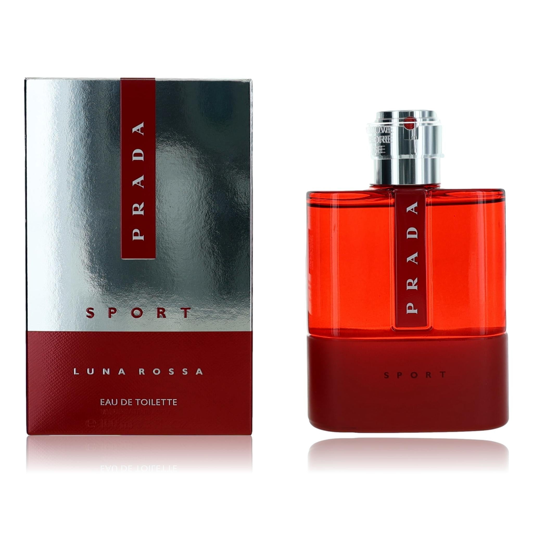 Prada Luna Rossa Sport by Prada, 3.4 oz Eau De Toilette Spray for Men