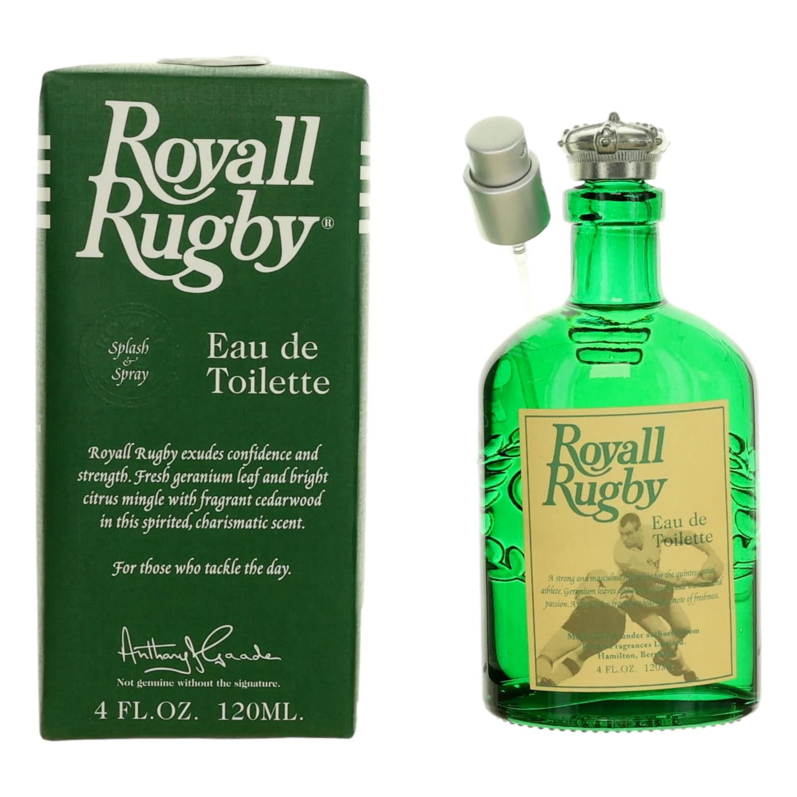 Royall Rugby by Royall Fragrances, 4 oz Eau De Toilette Spray for Men