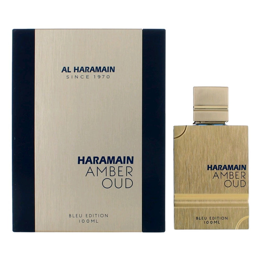 Amber Oud Blue Edition by Al Haramain, 3.3 oz EDP Spray for Unisex