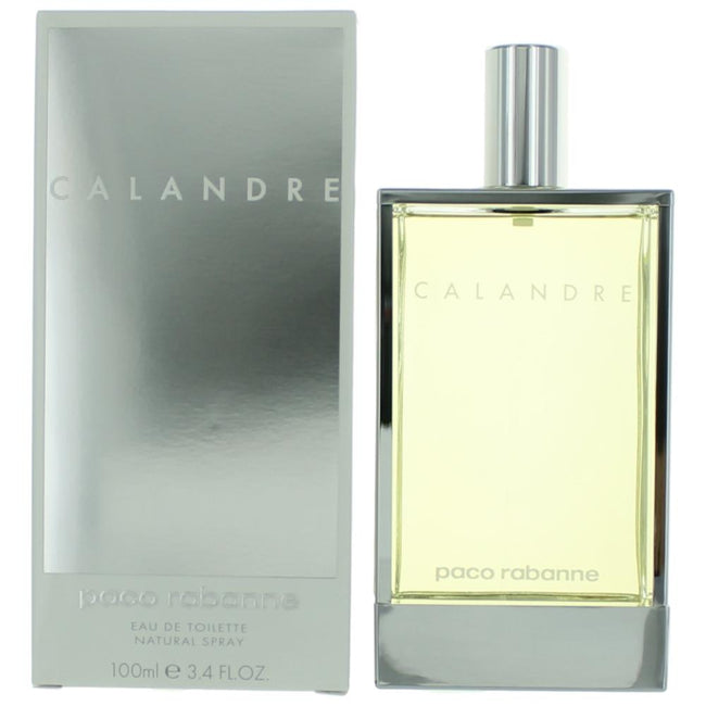 Calandre by Paco Rabanne, 3.4 oz Eau De Toilette Spray for Women