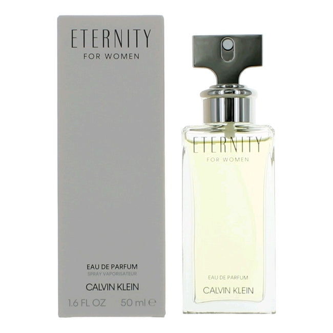 Eternity by Calvin Klein, 1.6 oz Eau De Parfum Spray for Women