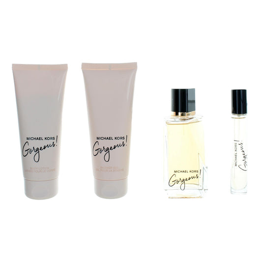 Michael Kors Gorgeous by Michael Kors, 4 Piece Gift Set for Women