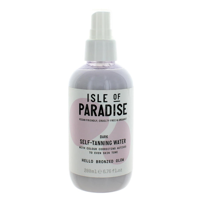 Isle of Paradise Hello Bronzed Glow by Isle of Paradise, 6.76  oz Self Tanning Water - Dark
