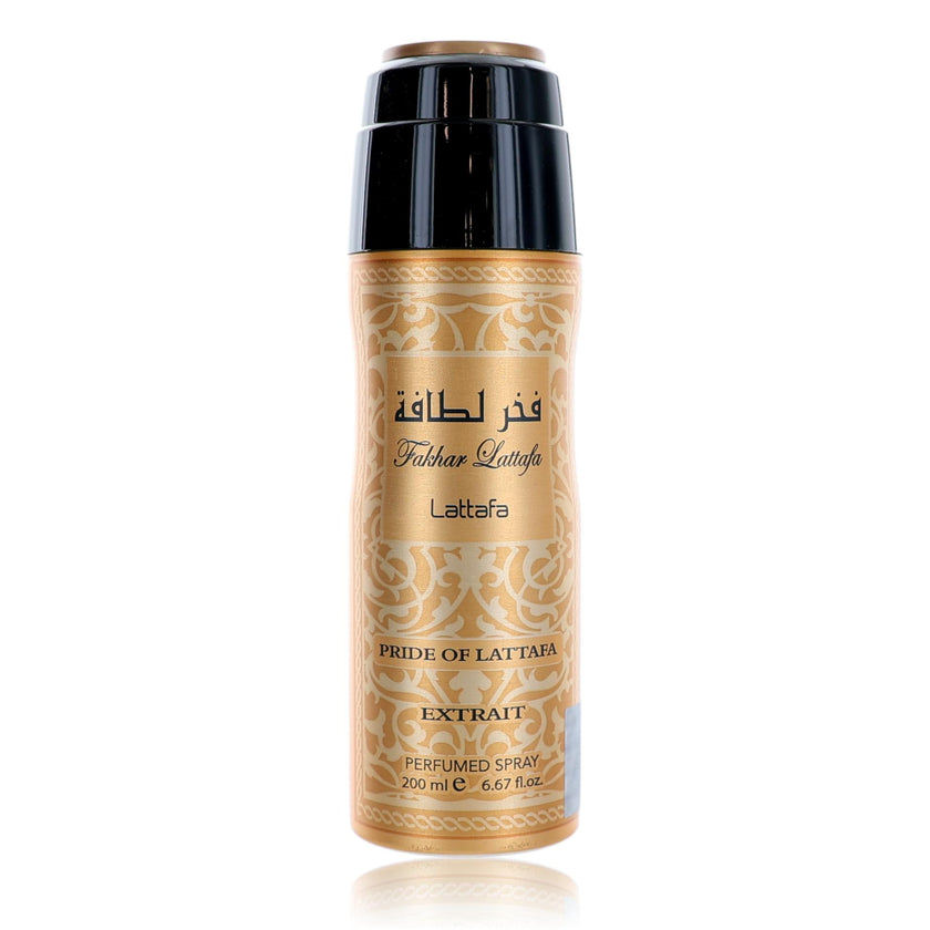 Fakhar Extrait by Lattafa, 6.7 oz Perfumed Deodorant Spray for Women