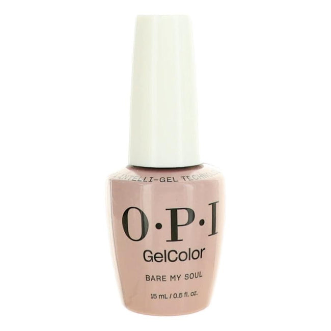 OPI Gel Nail Polish by OPI, .5 oz Gel Color - Bare My Soul
