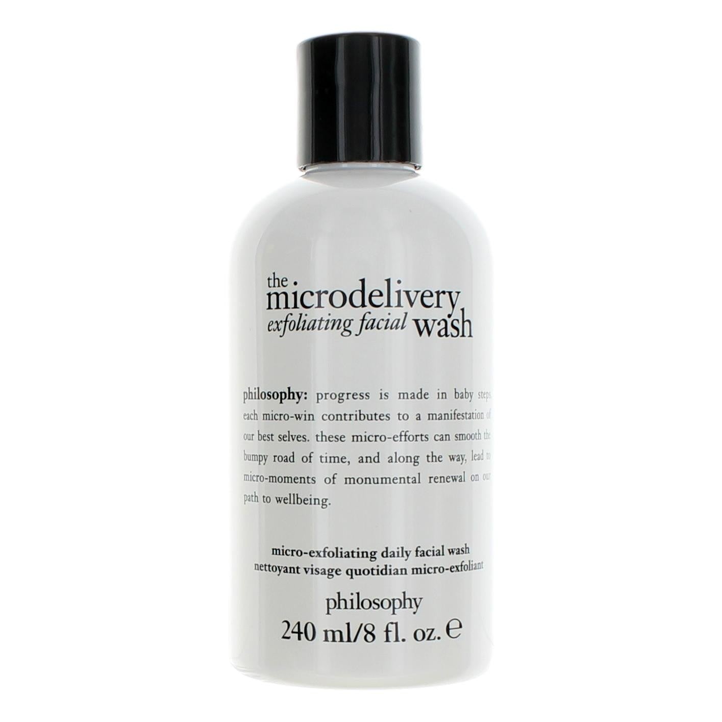 The Microdelivery Exfoliating Facial Wash by Philosophy, 8 oz Daily Facial Wash