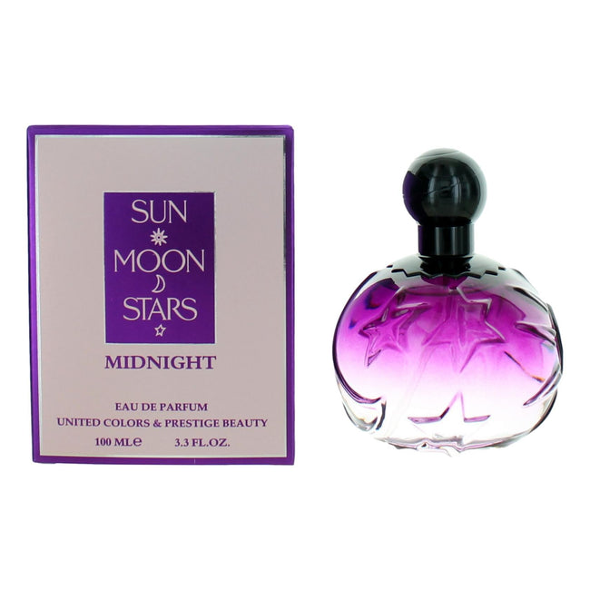 Sun Moon Stars Midnight by United Colors, 3.4 oz Eau De Parfum Spray for Women