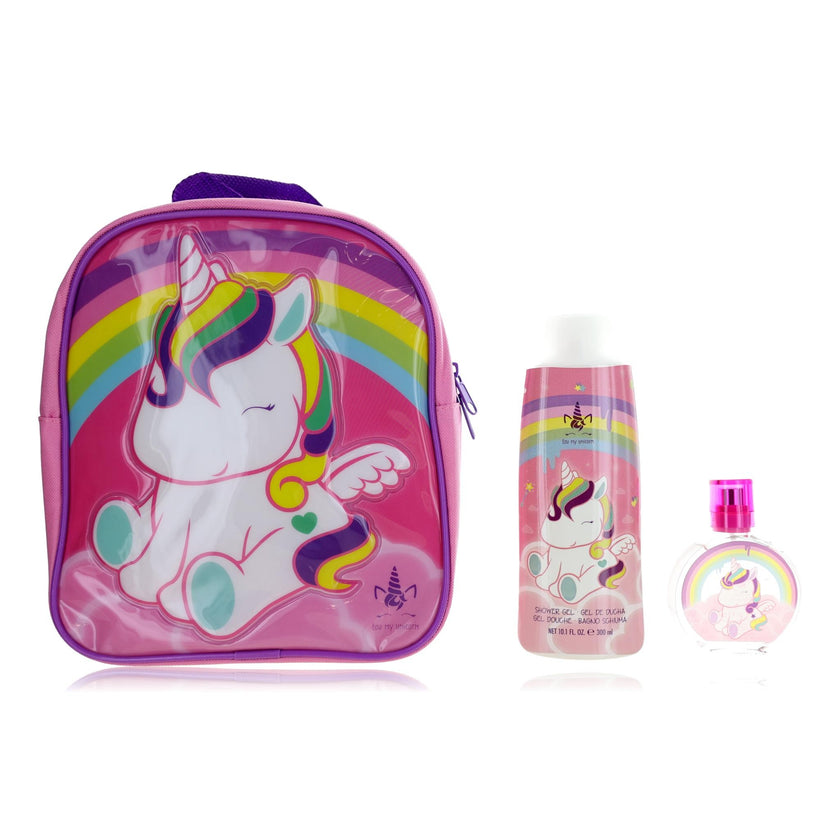 Eau My Unicorn by Disney, 3 Piece Set for Kids