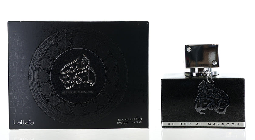 Al Dur Al Maknoon Silver by Lattafa, 3.4 oz EDP Spray for